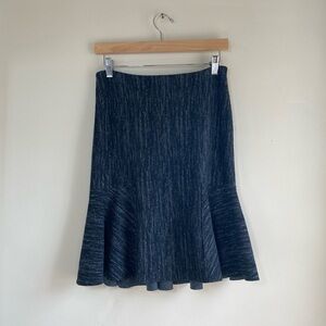 ● Vintage Elie Tahari Charcoal Fit & Flare Skirt ●